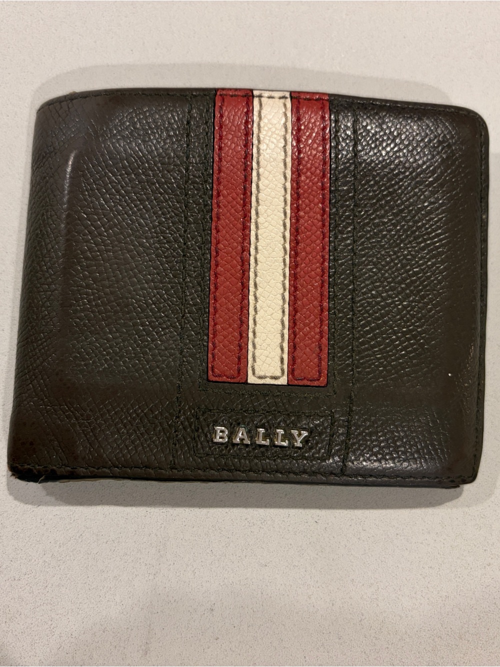 Bally Brown Ribbon Bifold leather Wallet